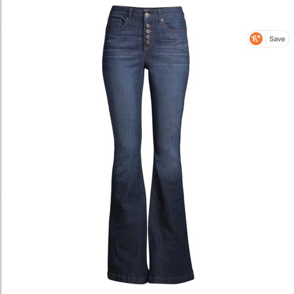 NWT NM Sanctuary Flare High Waist Stretch Jean - Picture 10 of 15